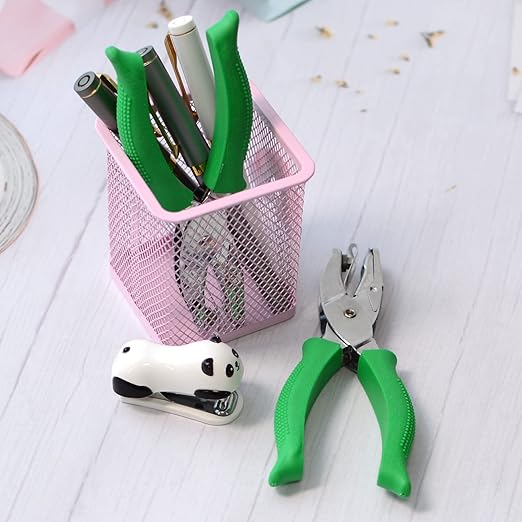 1/4 Inch Triangle Hole Punch for Handmade DIY Craft Paper, Perfect for Home, Office, Back to School Supplies