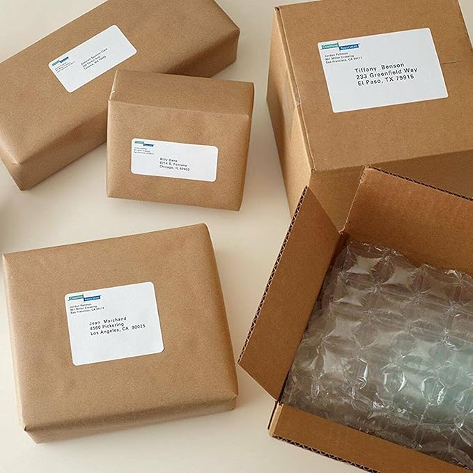 Coopaty 2 x 4 inch Shipping Labels, FBA 10 Up Address Mailing Label White Blank for Laser Inkjet Printer (200 Sheets, 2000 Labels)