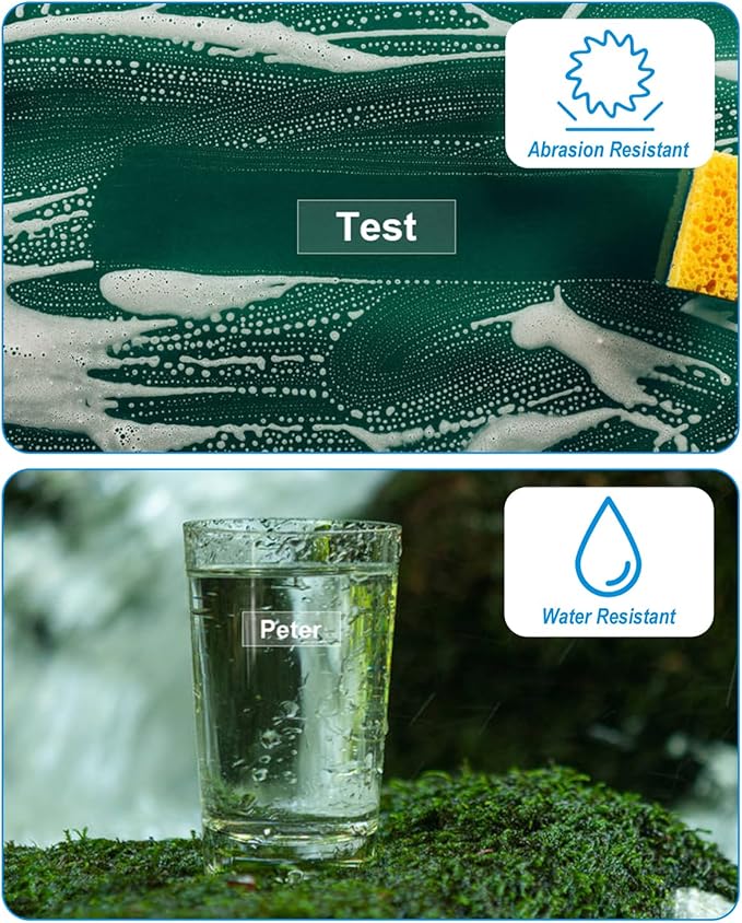 Weemay 3 Pack TZe 145 18mm White on Clear Laminated Label Tape Compatible with Brother Label Maker Tape TZe-145 TZe 145 TZ-145 TZ145 for PTD400AD PTD610BT PTD600 PTD410 Printer, 0.7" x 26.2'