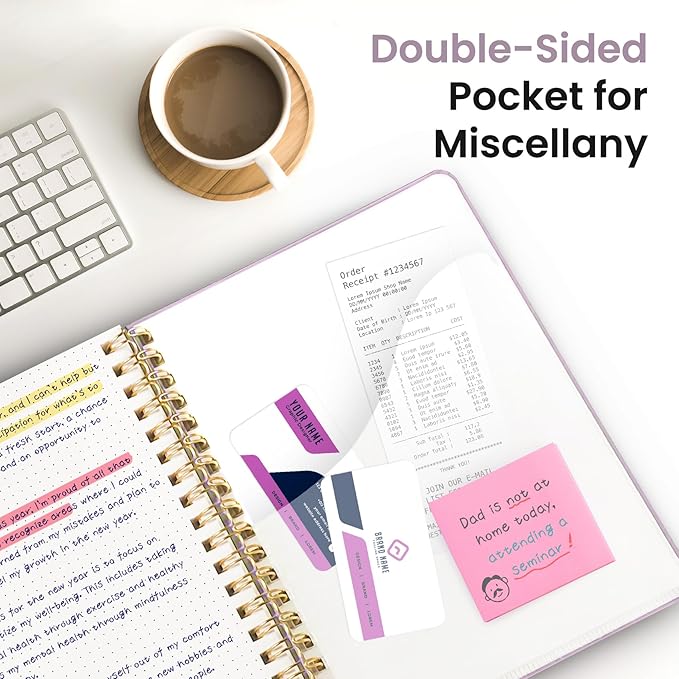 Spiral Dotted Notebook Journal for Work, 300 Pages, Thick B5 (7.1"x10") Bullet Dotted Journal for Women & Writing, Hardcover Notebook for Note Taking, Perfect for Work School Note Taking Business, Purple