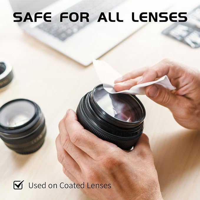 Anti Fog Wipes for Glasses, 120 Count,Pre-Moistened Cleaning Wipes, Lens Cleaner Wipe for Eyeglasses,Sunglasses,Goggles,Screen,Phone,Individually Wrapped Eye Glasses Cleaner