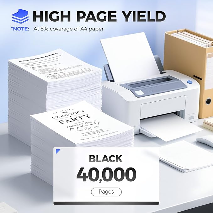 55B0ZA0 Imaging Unit (Not Toner) Replacement for 55B0ZA0 Drum Unit Compatible with Lexmark MS331dn MS431dn MX331adn MS431dw MX431adn MX431adw MX432adwe MB3442adw B3340dw B3442dw MB3442i Laser Printer