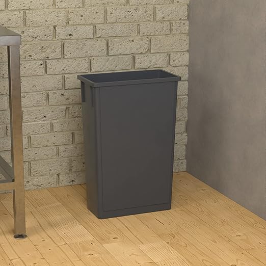 23 Gallon Gray Slim Jim Trash Can