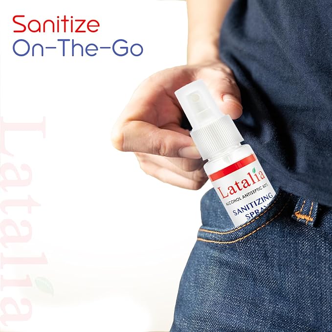 Hand Sanitizer Spray - Pack of 48 Unscented Spray Hand Sanitizer for Hands (1.85 fl. oz & 55 ml)