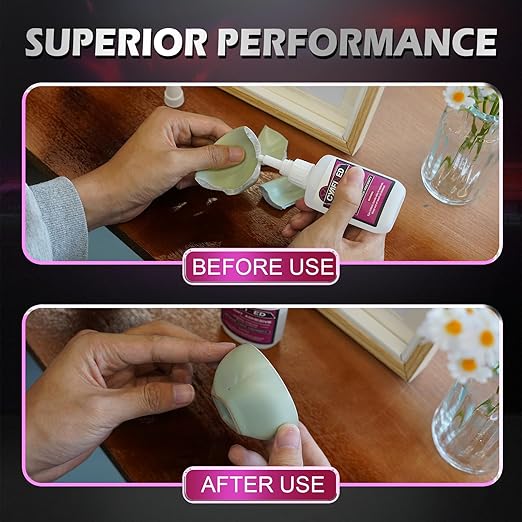 Super Glue Liquid for Plastic Ceramic Aquarium, 113.6 Gram Medium Thick All-Purpose Clear Cyanoacrylate Adhesive, Food Safe CA Glue for Wood 3D Print Model Shoe Leather Glass Metal Rubber Craft