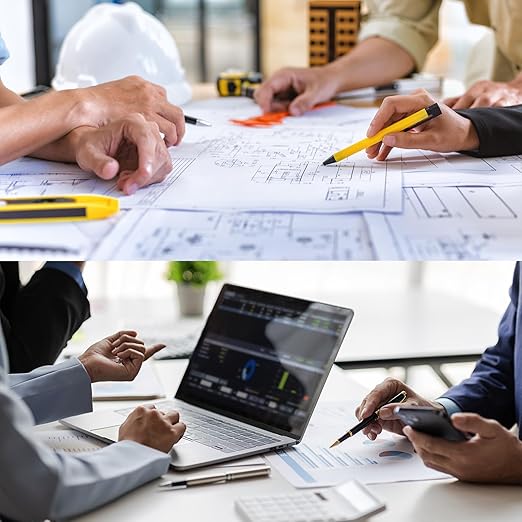 HARFINGTON 2pcs Metal Straight Ruler 15cm Metric SAE Aluminum Alloy Measuring Rulers Scale Tool with Hole for Measure Study Reading Classroom Office, Beige