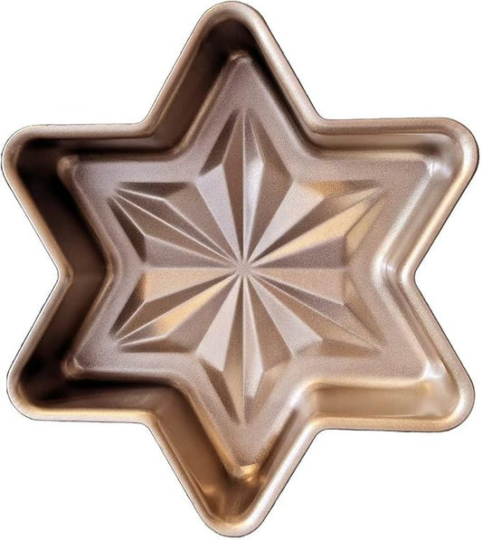 Specialty Forms NonStick Baking Tray Shaped Cake Bread Pizza Baking Pan Golden Carbon Steel