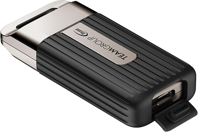 TEAMGROUP PD20 4TB Portable External Solid State Drive SSD Read up to 2000MB/s USB 3.2 Gen2x2 Type-C Waterproof Dustproof IP54 TPSEG5004T0C102