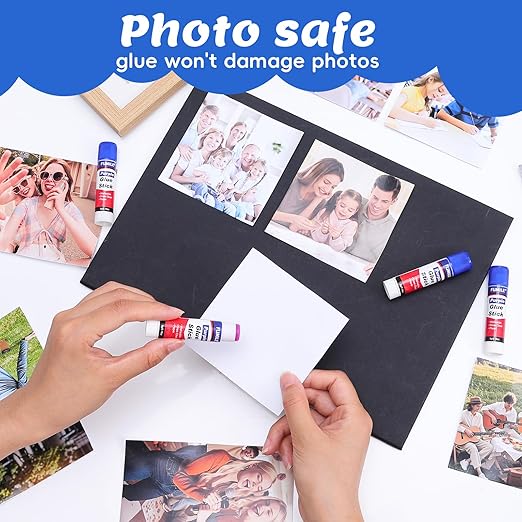 72 Pack Glue Sticks Bulk for Kids, Disappearing Purple Glue Sticks for Classroom and Teacher Supplies.Dries Clear, Non-Toxic, Washable, Back to School Supplies and Classroom Must Haves