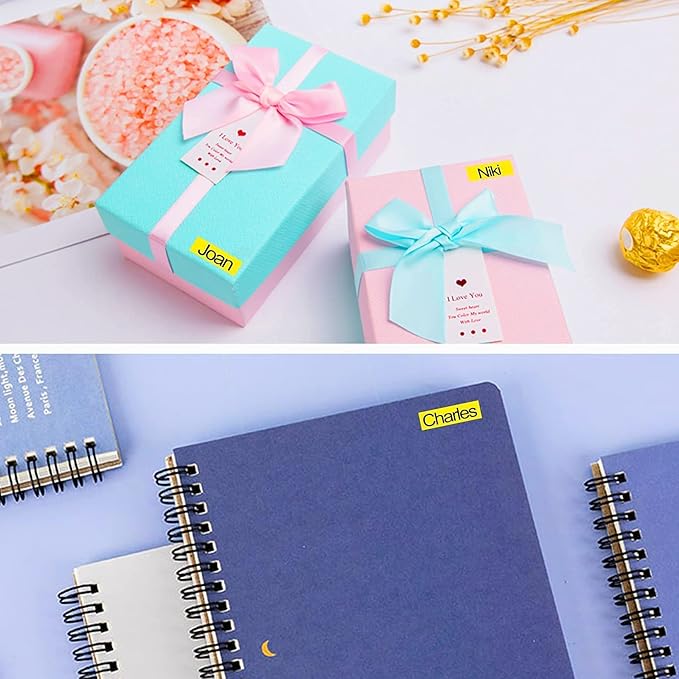 3P Ptouch TZe Yellow Tape 12mm Replacement for Brother Label Tape Yellow TZe-631 12mm 0.47" Laminated,Compatible with Brother Ptouch Label Maker PT-D210 PT-H100 PT-D600 PTD400