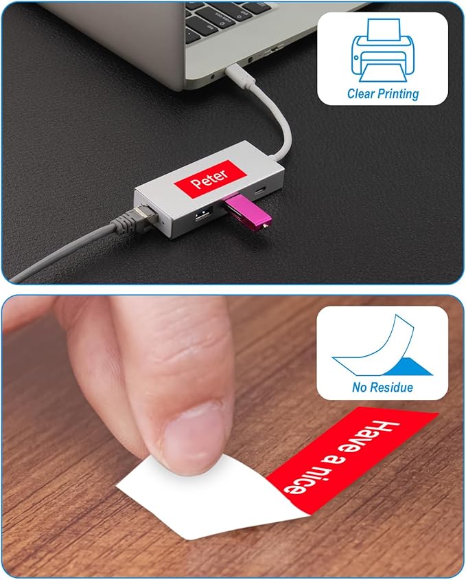 Weemay 3 Pack TZe435 12mm White on Red Laminated Label Tape Compatible with Brother Label Maker Tape TZe-435 TZe 435 TZ-435 TZ435 for PTouch PTD210 PTD220 PTH110BP PTD410 PTD600 Printer, 0.47" x 26.2'