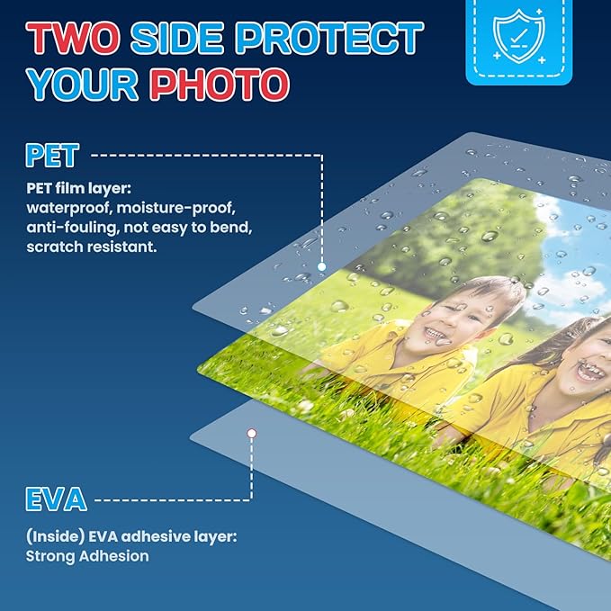 CAREGY 200 Pack Laminating Sheets, Hold 11 x 17 Inch Sheet, 3 Mil Clear Thermal Laminating Pouches 11.5 x 17.5 Inch Lamination Sheet Paper for Laminator, Round Corner