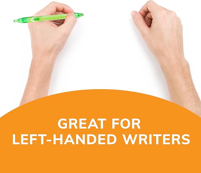 BIC Gelocity Quick Dry Ocean Themed Gel Pens, Medium Point (0.7mm), 8-Count Gel Pen Set, Colored Gel Pens for Note Taking and Journaling