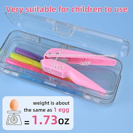 Single Hole Punch, with 30 Pcs Loose Leaf Binder Rings, 1/4" Hole Punches, 50% Labor Savings, Paper Hole Puncher, 15 Sheet Capacity, for Paper Cards Plastic Cardboard, Lightweight, Pink