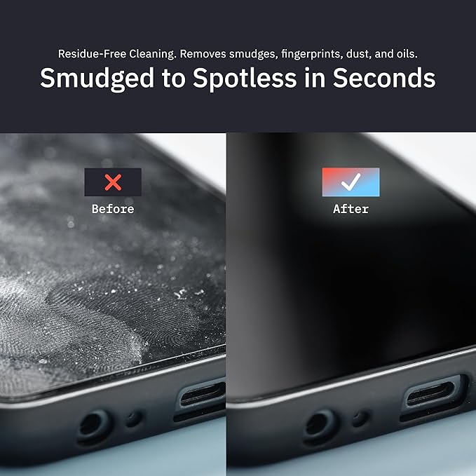 Elite Tech Gear Microfiber Cloth (Blue, 12'' x 12'' (Pack of 8))