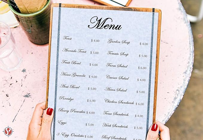 Bluestone Stationery Parchment Recycled Paper | 65Lb Cover Cardstock | 8.5” x 11” Inches | 50 Sheets Per Pack