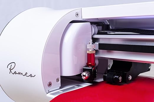 Siser Romeo Essential Bundle - 24" Professional Cutting Machine for Vinyl, Paper, and More – WiFi Compatible with Windows & Mac - Includes Leonardo Design Studio Software, Roll Holder Accessory