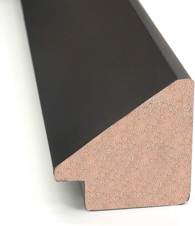 Amanti Art Natural Cork Board for Wall, 18x26 Vision Board with Black Wood Frame, Medium Corkboard Office Decor for Home Organization, Modern Contemporary Corkboard Pinboard to display items for home