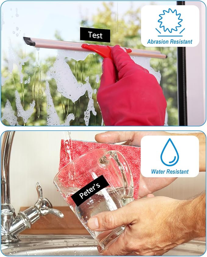 Weemay 3 Pack TZe355 24mm White on Black Laminated Label Tape Compatible with Brother Label Maker Tape TZe-355 TZe 355 TZ-355 TZ355 for PTouch PT-E500 PT-D600 PT-P750W PT-P900W Printer, 1 In x 26.2 ft