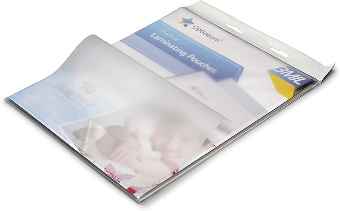 Thermal Laminating Pouches 9"x11.5" Inches, 3mil 50Pack, Laminating Sheets, Clear, Letter Size,Office and School Supplies