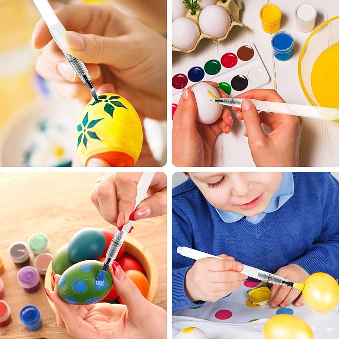 UPINS 18 Piece Water Color Brush Pen Set, Watercolor Paint Pens for Painting Markers