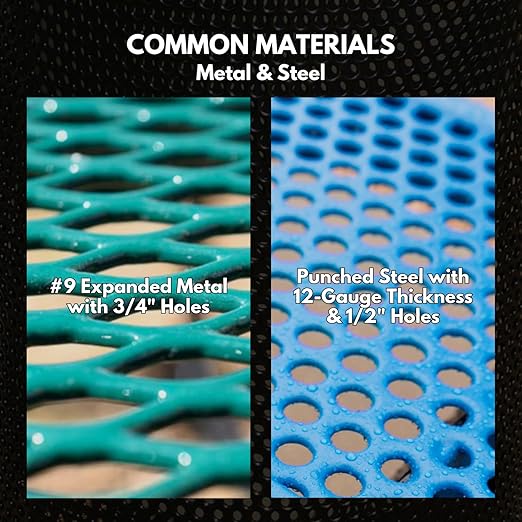 Coated Outdoor Furniture 32-Gallon Heavy-Duty Punched Steel Round Trash Receptacle, Commercial Outdoor Waste Bin with Liner & Dome Lid – Made in America (Textured Orange)