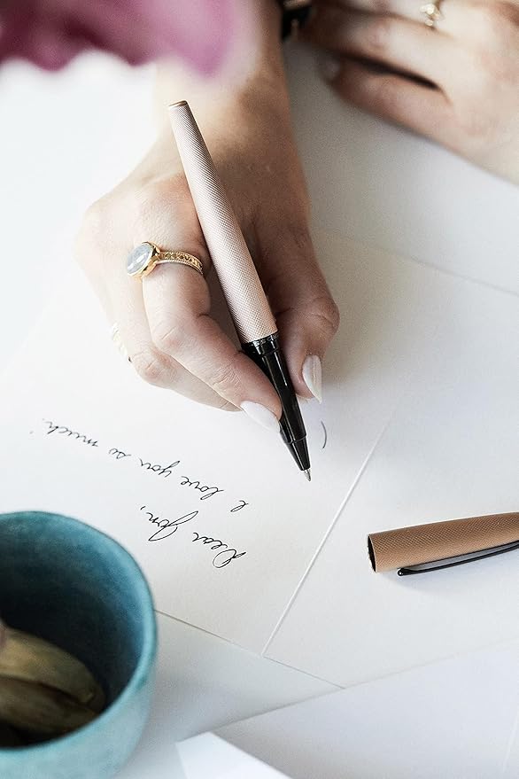 Cross ATX Refillable Fountain Presented in a Luxury Gift Box - Medium Point, Black Ink, Pure Chrome