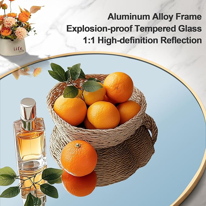 64"x21" Arched Full Length Mirror, Elegant Full Body Mirror with Stand for Bedroom & Cloakroom, Gold