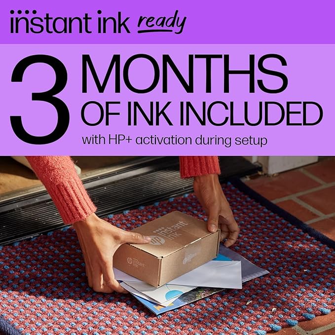 HP OfficeJet Pro 9135e All-in-One Printer, Color, Printer-for-Small Medium Business, Print, Copy, scan, fax, Wireless, 3 Months of Instant Ink Included; Two-Sided Printing; Two-Side (Renewed Premium)