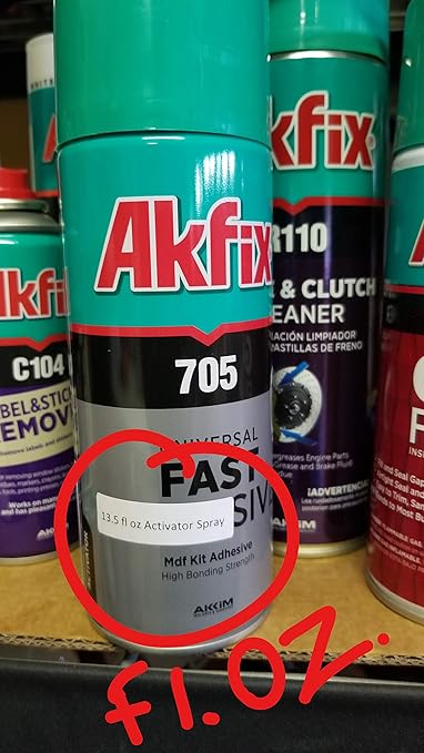 Akfix 705 Accelarator Spray [Activator] for CA - Super Glues 400ml - 13.50 FL OZ