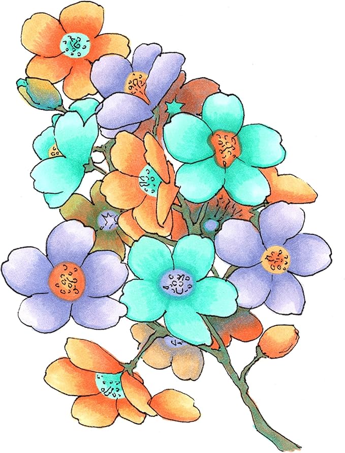 Copic Sketch Alcohol Markers, 6 Color Dual Tip Art Marker Set – Blendable Brush Tips for Drawing, Sketching, and Illustration – Professional Set for Adults/Teen Artists & Creators - Pale Pastels