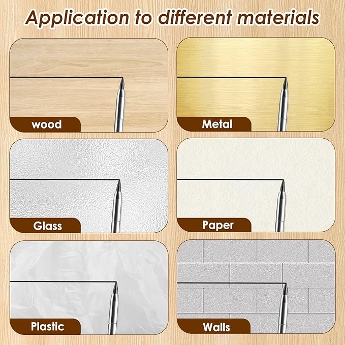 24Pcs 2.8mm Carpenter Pencil Refill Long Lasting HB Refill for Construction Pencils Replacements Carpenter Marker Graphite Woodworking Mechanical Pencil Leads(Black)