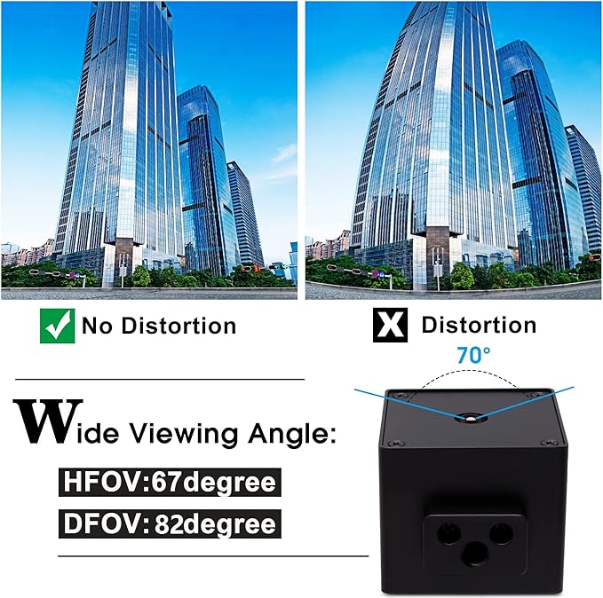 ELP 48MP Autofocus USB Camera with Metal Case for Computer Wide Angle 70degree No Distortion Lens Webcam Mini UVC USB2.0 PC Camera CCTV Video Industrial Lightburn Camera for Raspberry pi Jetson Nano