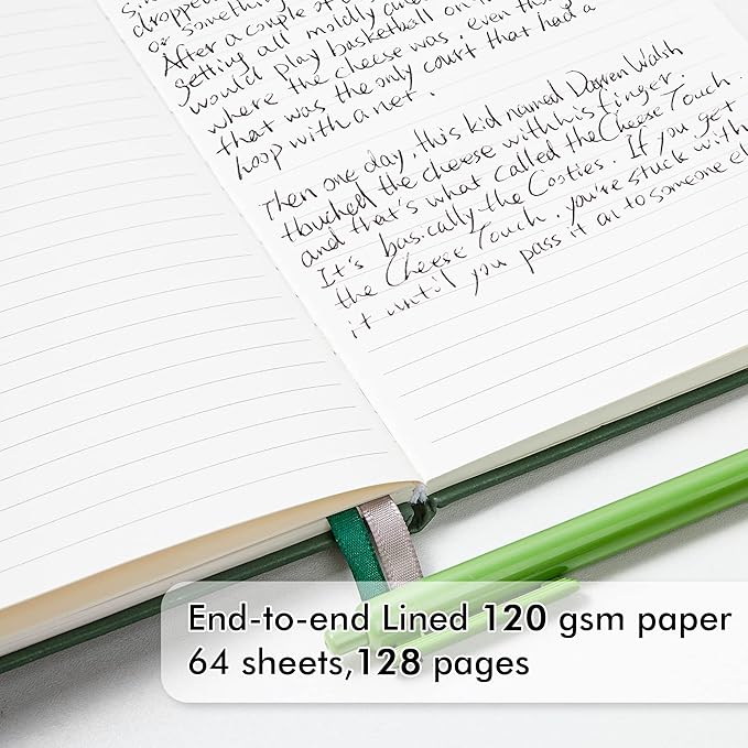 feela Journal Notebook Bulk for School, Hardcover Business Classic Ruled Lined Journals with Pen Holder for Work Office Journaling, with 5 Black Pens, 120 GSM, 5.1”x8.3”, 5 Pack, A5, Vintage Colors