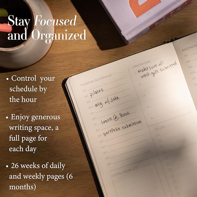 Anecdote 2025-2026 Planner: A Monthly, Weekly & Daily Planner 2025-2026 for Planning Your Success - A5 Size Hardcover Start Anytime and Achieve your Goals - Tie Dye