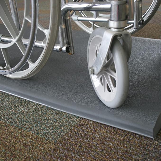 American Excelsior - Large Safety Bedside Impact Reduction Mat for Elderly and Disabled, Non-Slip with Beveled Edges