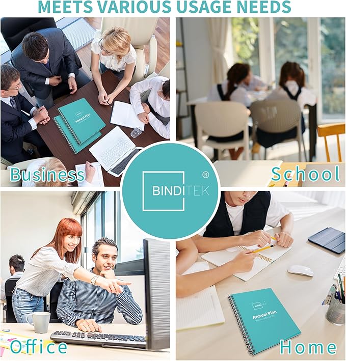 Binditek 200 Pack 8 Mil Binding Presentation Covers, Report Covers for Binding, Ultra Clear, 8-1/2 x 11 Inches, Letter Size, Square Corners, Un-Punched, Office Supplies