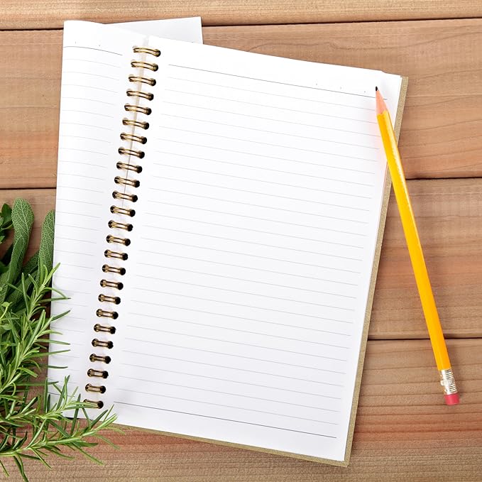 the Overthinker Tarot Card Notebook Journal, Gothic Goth Skull Notebook Journal, Witchy Journal, Goth Office Supplies, Spiral Notebook 5.5x8.3 Kraft Paper