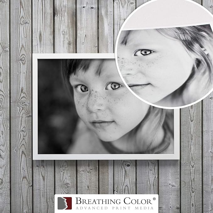 Vibrance Matte Photo Printer Paper 12 mil 230 gsm Matte Finish Premium Photo Paper Roll on 3in Core 44 inches x 100 ft Works with Most Inkjet Printer Professional Makes and Models Like Epson Canon HP