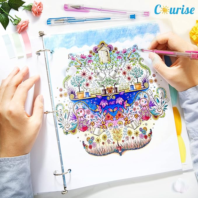 108 Unique Colors Gel Pen Set