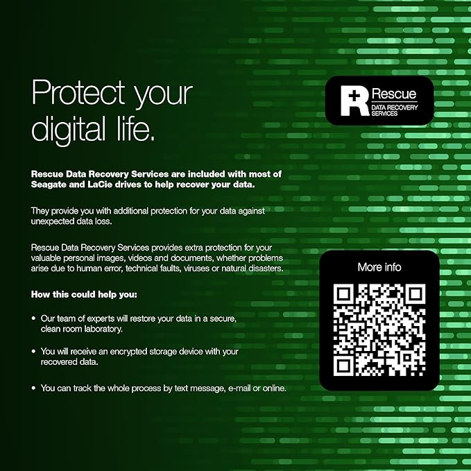Seagate Expansion Desktop 20TB, Externe Harde Schijf, 3.5", PC & Laptop, USB 3.0, Data Rescue Service (STKP20000400)