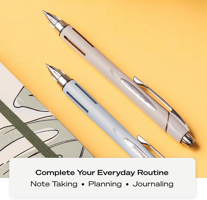 uni-ball Jetstream RT Pens - NY Times Wirecutter Best Pen for Over a Decade - Pack of 4 Black Fine Point Pens, 0.7mm - Back to School