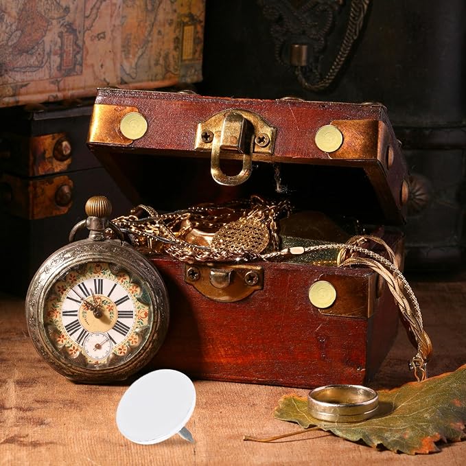 uxcell 150Pcs Upholstery Tacks, 11mmx10mm Flat Head Thumb Tack Decorative Furniture Nails Push Pins for Furniture Sofa Headboards, White