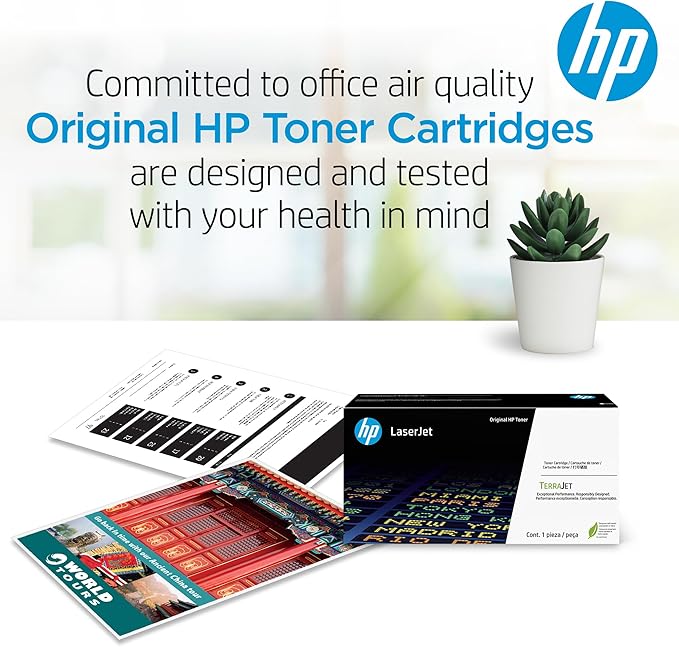 HP 116A Cyan Toner Cartridge | Works with HP Color Laser 150 Series, HP Color Laser MFP 178, 179 Series | W2061A