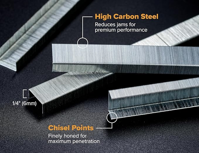 Bostitch Office No-Jam Premium Desktop Stapler, Full-Strip, Black, 1,250 Staples Included, 3-Pack