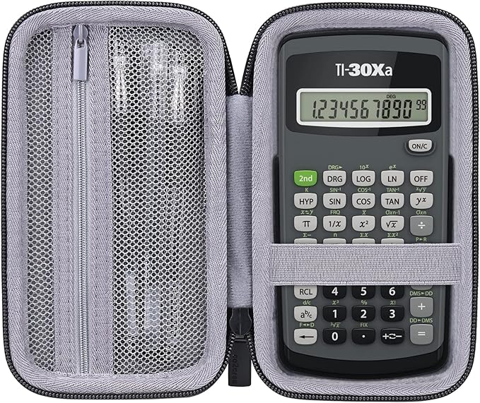 co2CREA Hard Case Replacement for Texas Instruments TI-30XIIS / TI-30XS / TI-36X Pro/TI-30Xa / BA II Plus/Casio fx-300ESPLUS2 2nd / fx-115ESPLUS2 2nd / fx-991ES Plus 2nd Scientific Calculator