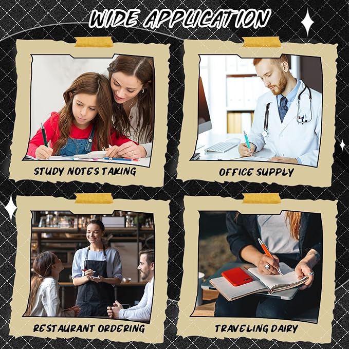 120 Pack Ballpoint Pens Bulk Retractable Gel Ink Pens Back to School Supplies 0.7mm Medium Point Black Ink Smooth Writing for School Office Journal Teacher Student Gifts(Colorful)