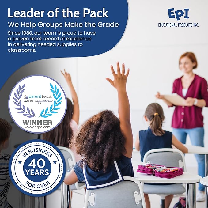 EPI Spiral Notebook | 5 Subject - Wide Ruled - 180 Sheets, Durable Spiral Binding | 10.5 x 8 in | Classroom Supplies | School, Office, Note Taking, Journaling - 12 Pack