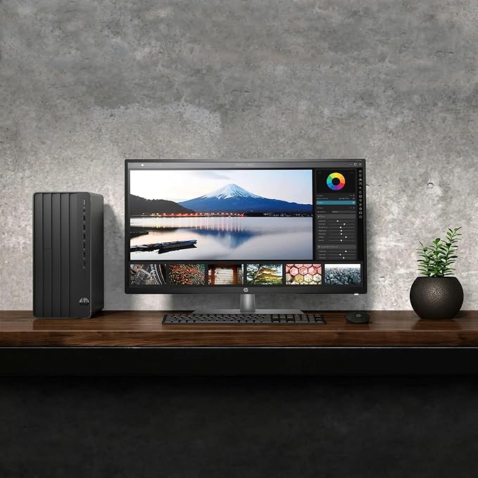 HP Desktop Computers Tower PC for Home Business Student, Intel 6-Core i5-12500 (Beat i7-11700), 32GB DDR4 RAM, 1TB PCIe SSD, WiFi, Bluetooth, RJ-45, Keyboard and Mouse, Windows 11 Pro, Wendbo