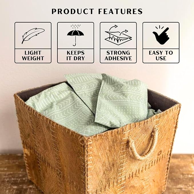 Poly Mailers 10x13 Inch 100 Pack Medium Shipping Bags Strong Thick Mailing Envelopes | Self Sealing Adhesive | Waterproof & Tear Resistant | Small Business Packaging for Clothing - Boho Sage Green